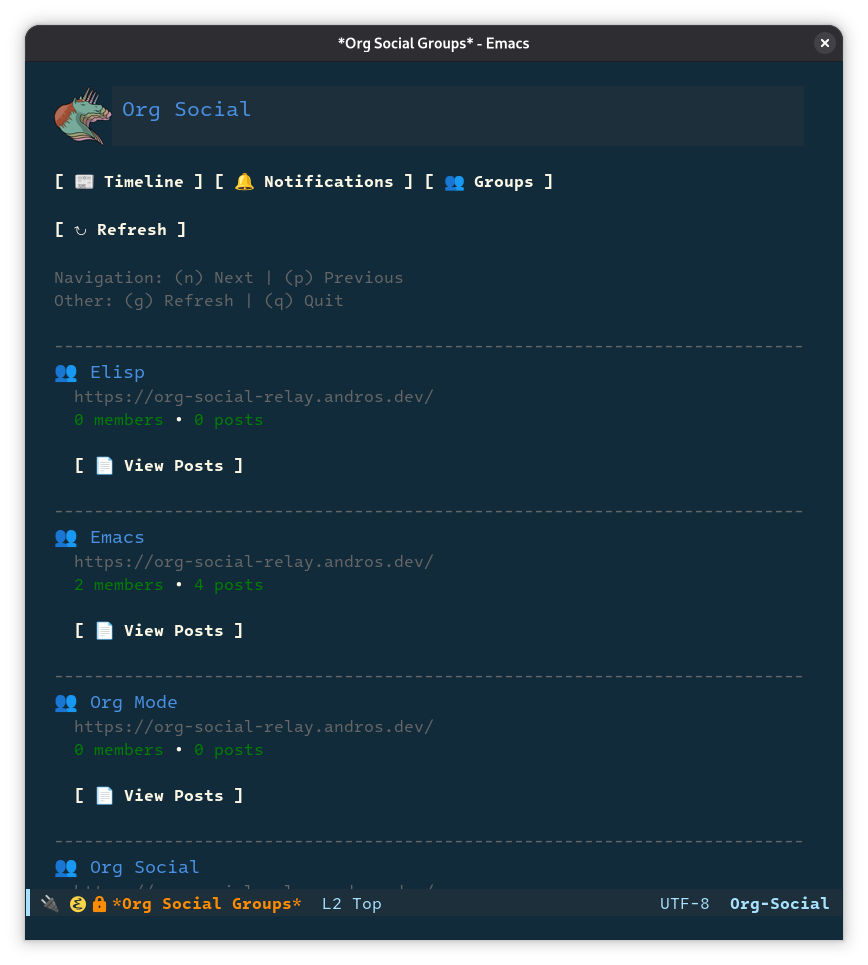 Screenshot groups